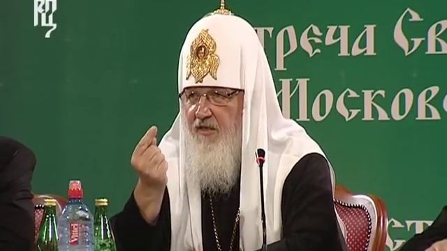 Встреча Патриарха с духовенством Твери. Часть 1 смотреть онлайн