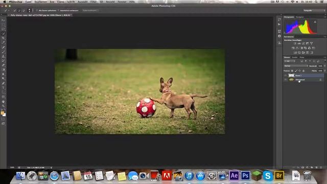 Adobe Photoshop CS6 Tutorial #001 [German] [Full-HD] - Farbe übrig lassen - смотреть онлайн