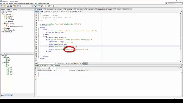 Java Web Application Development - Set Attribute of request object. смотреть онлайн