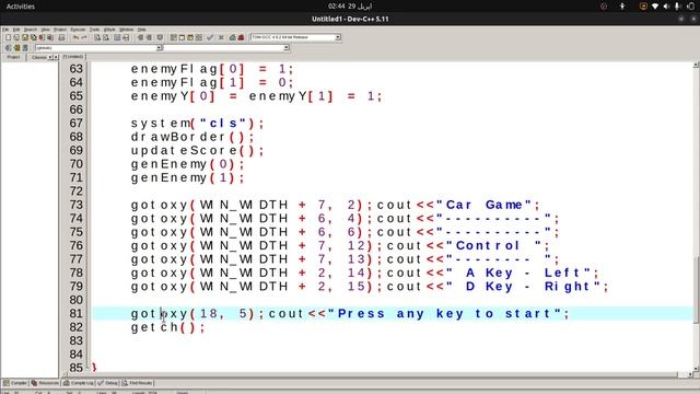 Car Racing Game in C++ | Complete Project With Source Code | Urdu/Hindi смотреть онлайн