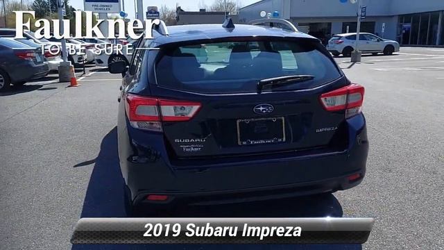 Certified 2019 Subaru Impreza Premium, Harrisburg, PA K3737667 смотреть онлайн