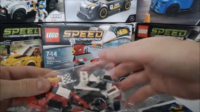 LEGO SPEED CHAMPIONS 75879 - F1 SCUDERIA FERRARI Apertura Unboxing & Review смотреть онлайн