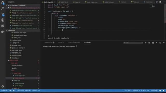 Comparing Angular, React and Vue: By building Todo App (Part-3) смотреть онлайн
