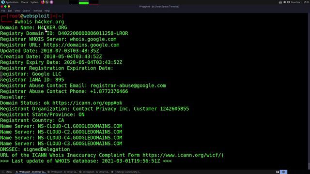 [15] 2.7 Understanding Whois Footprinting смотреть онлайн