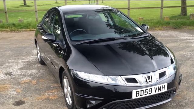 Honda Civic 2.2 i-CTDi SE 5dr + BLUETOOTH + 12 MONTHS MOT Video Walk Round смотреть онлайн