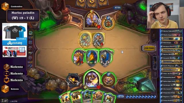 Hearthstone: Control murlocs (murloc paladin) смотреть онлайн