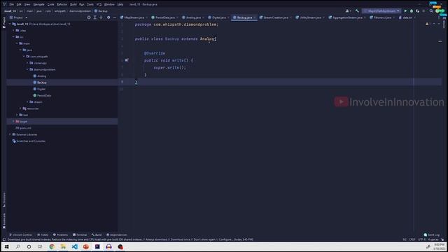 Diamond problem in java. How it is solved in interface with default method смотреть онлайн