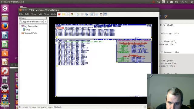 Terry Davis - 521 - Terry's Mega Hangout #1 (TempleOS ｜ Livestream) [2016] [7c7H4XdAaxs]