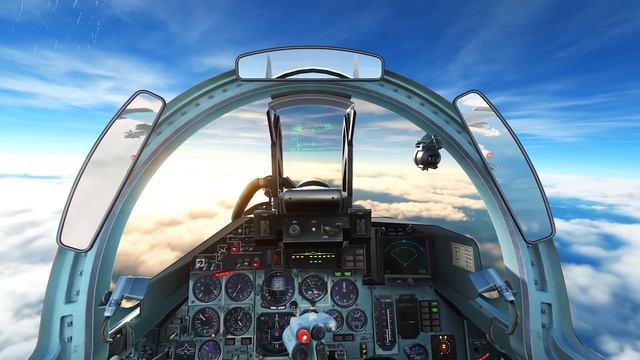 SU-27 Flanker Vs F-16 Viper BVR Dogfight Taking My Chances | DCS World смотреть онлайн