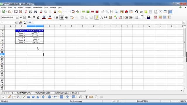 Tutorial LibreOffice Calc - 27/34 Reagrupar datos (consolidar) y agrupar datos (grupo y esquema). смотреть онлайн