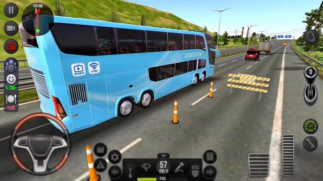 Bus Simulator Ultimate #16 Let's go to Dallas! Bus Games Android gameplay смотреть онлайн