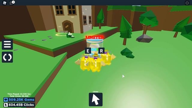 Unlocking 2 SECRET Pets + Getting 1.000.000 Rebirths in NEW Game CLICKING SIMULATOR! [Roblox] смотреть онлайн