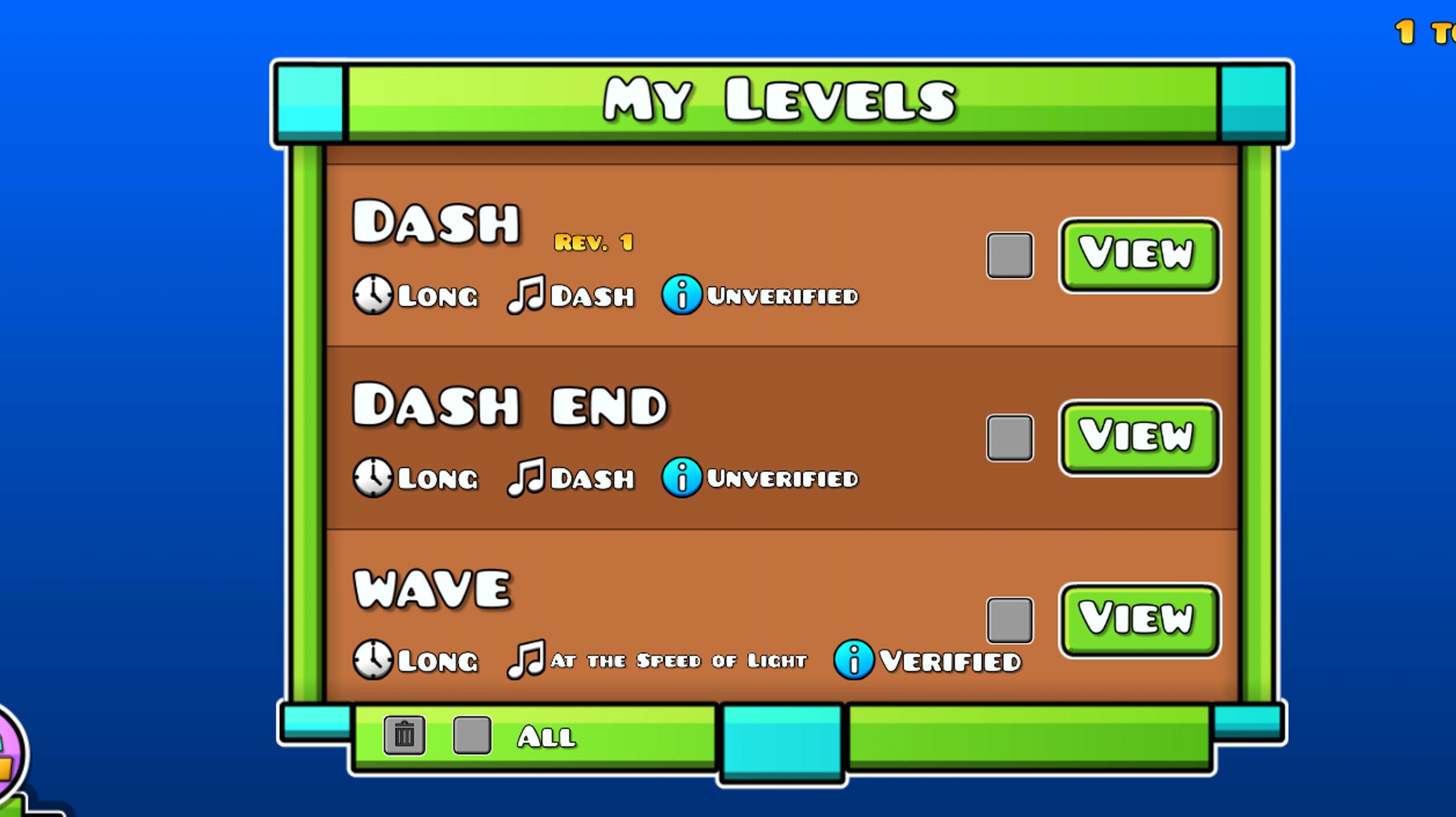 ВСЕ МОИ НОВЫЕ УРОВНИ B Geometry Dash | ElkaGD777