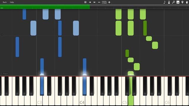 Jojo's Bizarre Adventure - Giorno's Theme - Piano Tutorial [Synthesia] смотреть онлайн