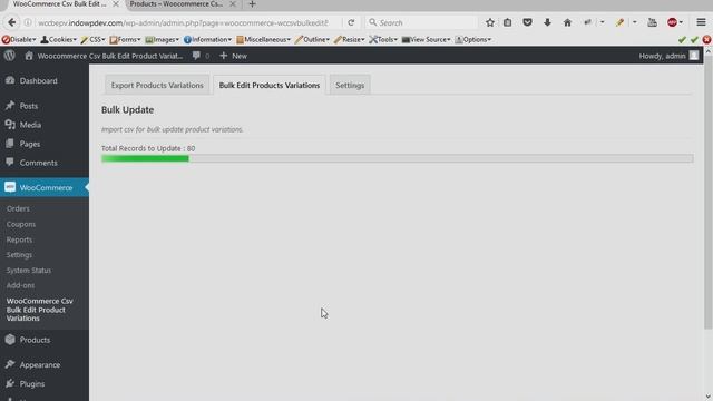 Woocommerce Csv Bulk Edit Product Variation – Bulk Update смотреть онлайн