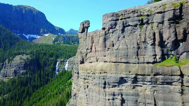 Montana By Drone - Mystic Lake, Hyalite Canyon, Glacier & More 4K Travel Footage