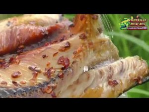 Посолил и завялил селёдку, а за тем приготовил ее на гриле, это просто вкуснятина