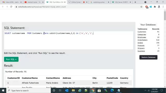 Most Important or Tricky SQL questions on Strings | Like Operator | Substring Function || смотреть онлайн
