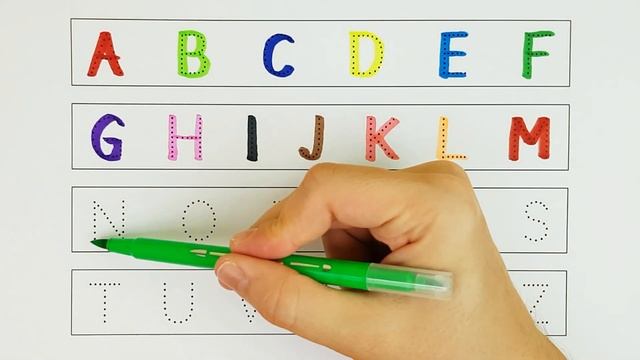 Learn To Write The English Alphabet In A Fun Way