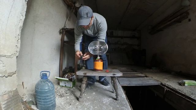 Газовый обогреватель для палатки-охоты-рыбалки BRS-H22 смотреть онлайн