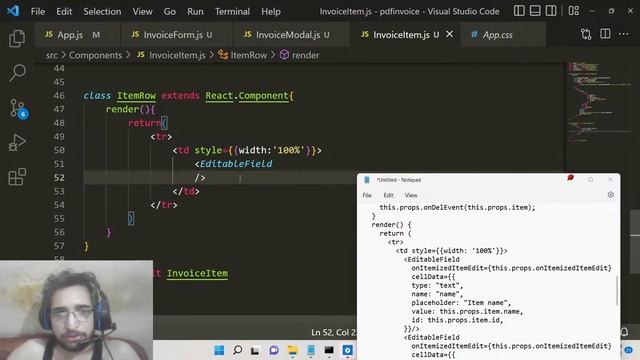 React.js Bootstrap 5 PDF Invoice Generator Using jsPDF & Filesaver.js & Html2Canvas in JSX смотреть онлайн