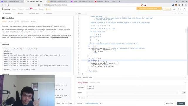 Terrible LeetCode in Kotlin: #134 Gas Station смотреть онлайн