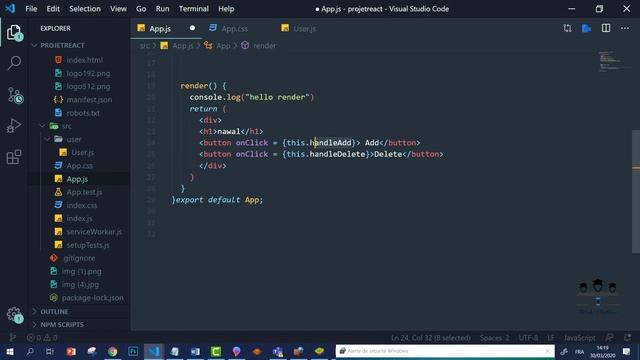 #web_coding #react #darija 32/ React Js Component Lifecycle Methods Darija смотреть онлайн