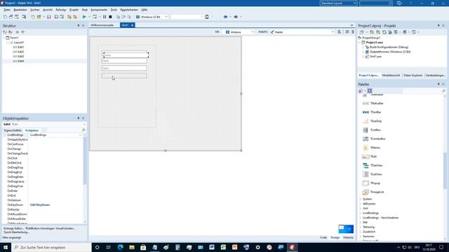 Tutorial: Enter as tab key with FireMonkey (Delphi DX 10.4.1 Sydney) on Windows смотреть онлайн