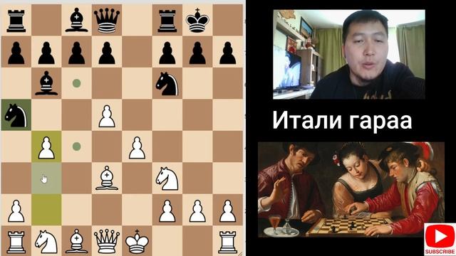 Шатрын тухай # 4 - Итали гараагаар хэрхэн тоглох вэ? (How to play Italian chess opening) смотреть онлайн