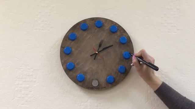 Уникальные часы для кухни CAPS WATCH ⏰ смотреть онлайн