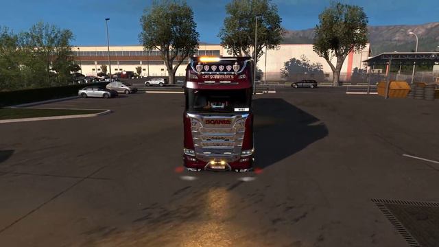 Scania 730S custom combo skin ETS2 смотреть онлайн