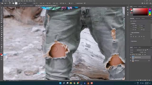 How To Color Grade In adobe Photoshop 2021 In Window 11 смотреть онлайн