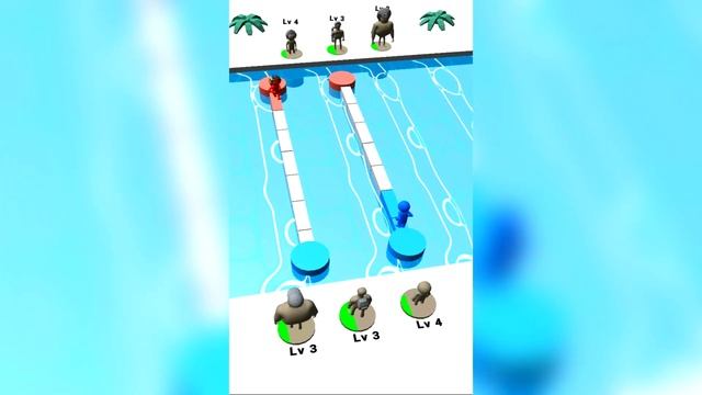 ЭВОЛЮЦИЯ ТОЛКАНИЯ В ВОДУ, МАКСИМАЛЬНЫЙ УРОВЕНЬ! | Pusher 3D смотреть онлайн