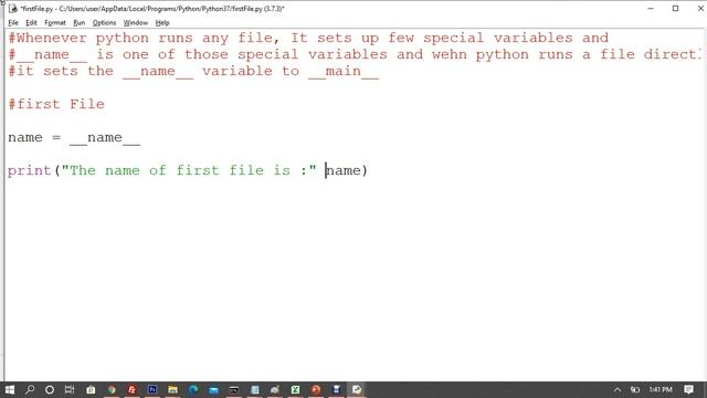 Python Tutorial. if __name__ == 'main' in python (name==main) Explained. Video Part 38. смотреть онлайн