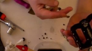 ремонт педалей велосипеда, замена подшипника