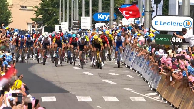 Last Km - Stage 8 - Tour de France 2023 смотреть онлайн