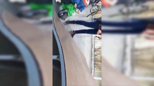 ЯЖМАТЬ в скейтпарке.