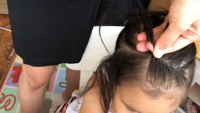 Прическа для девочки смотреть онлайн