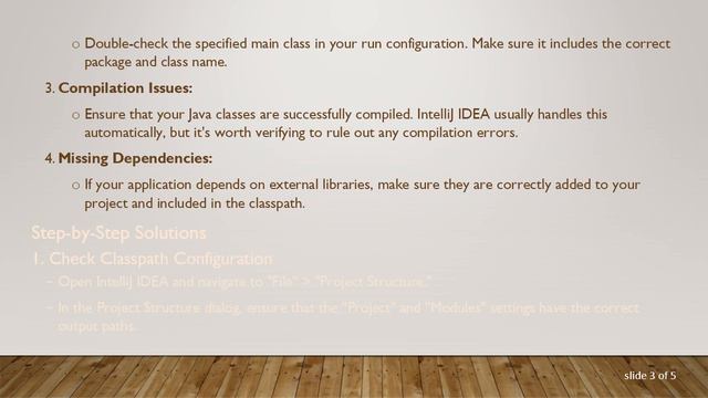Troubleshooting "Could Not Find or Load Main Class" Error in IntelliJ IDEA смотреть онлайн