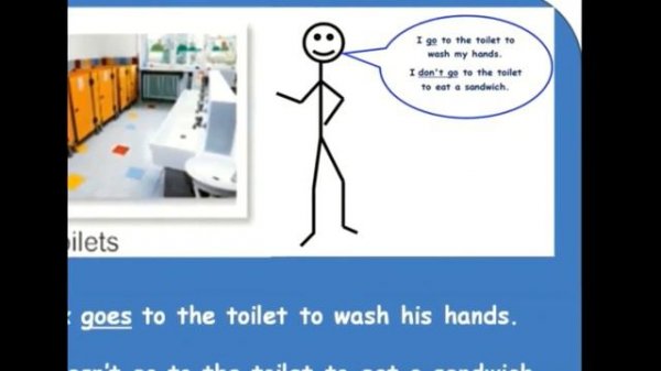 present simple tense affirmative and negative sentences