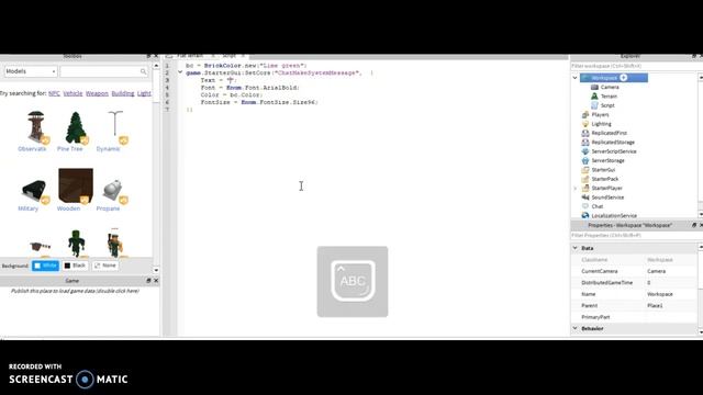 Roblox Studio : Server Message Tutorial! смотреть онлайн