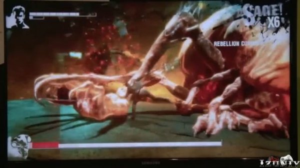 DmC Devil May Cry 5 Dante Boss Fight Gameplay Demo E3 Show 2012 - Cam