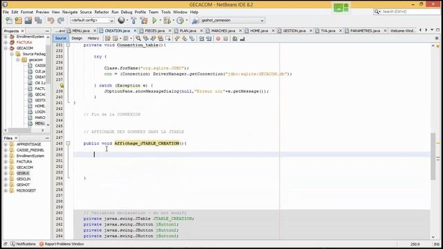 #N°18 CONNEXION DE LA JTABLE AVEC LA BASE DE DONNEES SQLITE смотреть онлайн