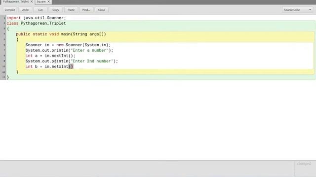 Java program using scanner class to input three numbers and display it is pythagorean triplet or no смотреть онлайн
