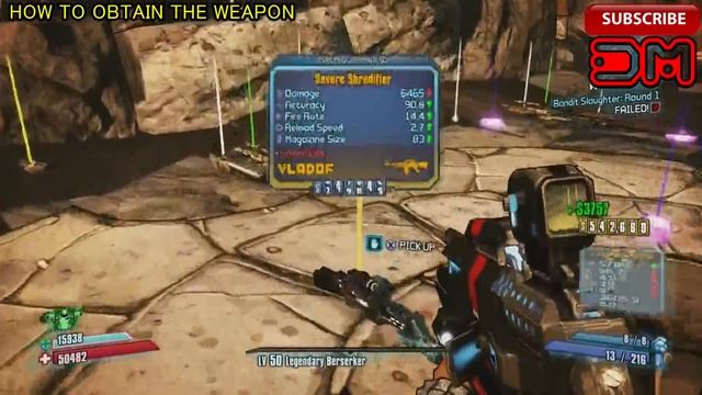 Borderlands 2 : How to Get Severe Shredifier - Legendary Weapon смотреть онлайн