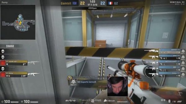 Как играл лучший снайпер мира? 10 лучших моментов Kennys! CS:GO КС ГО