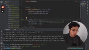 Проблемы с запуском проекта в pycharm?