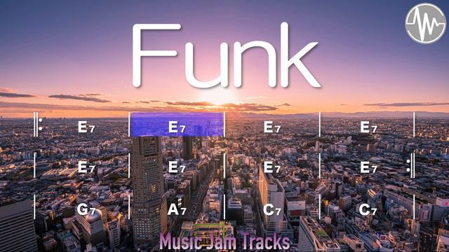 Funk Jam For【Bass】E Major 120bpm No Bass BackingTrack