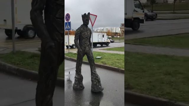 Наши костюмы для шоу #грут #марвел #шоу #тулянкин смотреть онлайн