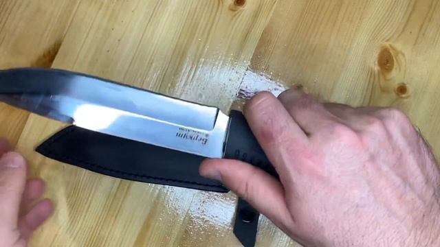 Кизлярский нож Беркут хит продаж сталь AUS8 смотреть онлайн